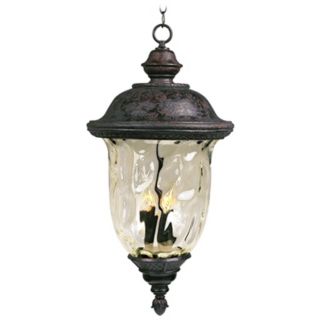 Carriage House Collection 28" High Outdoor Hanging Light   #K0813