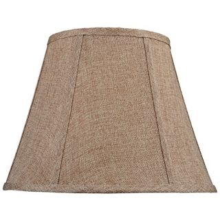 Tan Weave Lamp Shade 8x14x11 (Spider)   #X6681