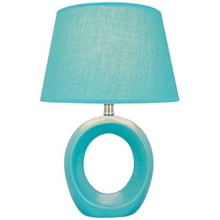 Lite Source Kito Blue Table Lamp   #H3460