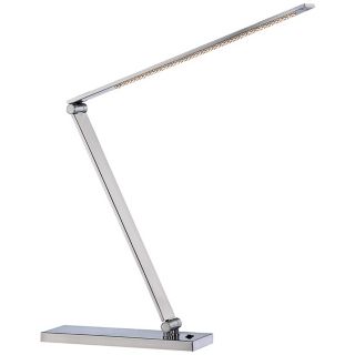 Lite Source Sloane II Polished Steel LED Desk Lamp   #V1168