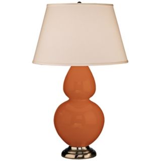 Orange, Ceramic   Porcelain Table Lamps