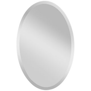 Murray Feiss Infinity Oval 36" High Wall Mirror   #X2662