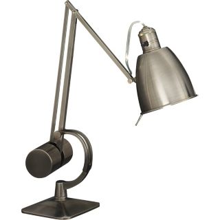 Robert Abbey JoJo Antique Nickel Desk Lamp   #28149
