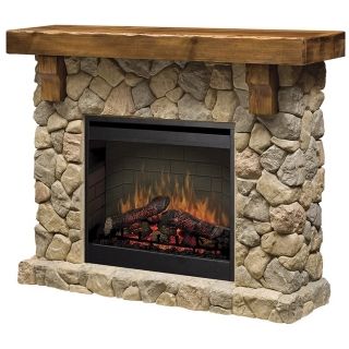 Dimplex Fieldstone Rustic Electric Fireplace   #R1616
