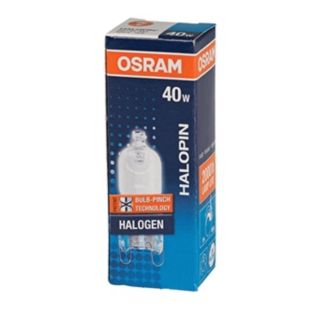 OSRAM 40 Watt Halopin G9 Frost Light Bulb   #62497
