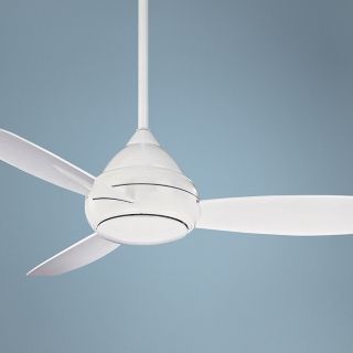 52" Minka Concept I Wet Location White Ceiling Fan   #96570
