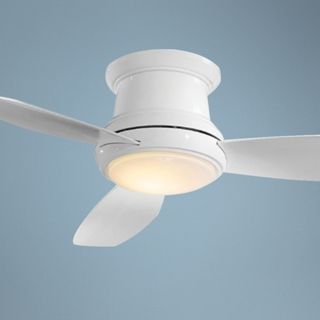 52"  Minka Aire Concept II White Hugger Ceiling Fan   #70525