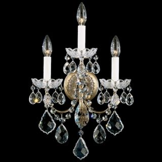 Schonbek New Orleans Collection 3 Light Crystal Wall Sconce   #N7286