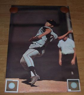 1968 71 Juan Marichal Sports Illustrated Poster SF Giants EX