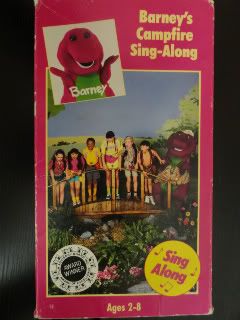 Barneys Campfire Sing Along VHS
