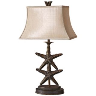 Uttermost Antiqued Gold Starfish Table Lamp   #R6265