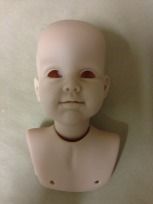 Jule Doll Head Shoulder Plate Only by Elly Knoops Slight Imperfection