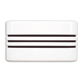 Modern Linear White Door Chime   #K6192