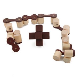 EUR € 6.71   Holz Kette Stil iq magische Würfel Puzzle, alle