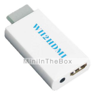 USD $ 29.99   Wii to HDMI Adapter (White),