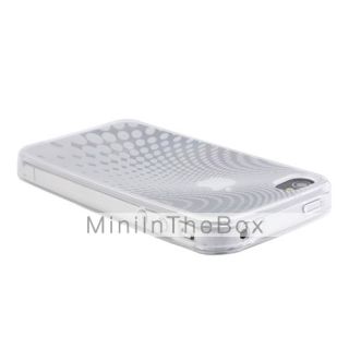 USD $ 1.79   Raindrop Pattern Protective TPU Case for iPhone 4