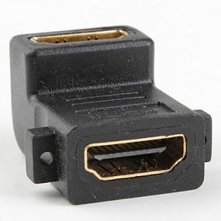 EUR € 3.03   90 graden HDMI vrouwtje aan vrouwelijke adapter, Gratis