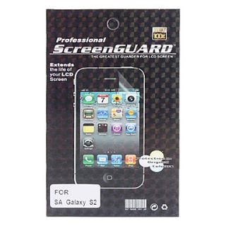 USD $ 0.99   Samsung Galaxy S2 LCD Screen Guard with Cloth,