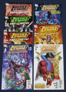 Justice League Cry for Justice 1 2 3 4 5 6 7 Complete DC Comics