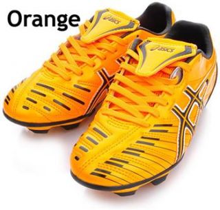 Asics Fieldstar Junior Kids Football Soccer Boots Orange or Silver