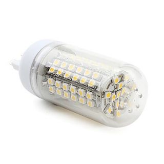 G9 96 3528 SMD 4.5W 300LM Natural White Light LED Corn Bulb (220 240V