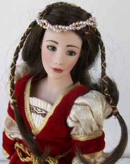 Franklin Mint Heirloom Romeo Juliet Porcelain Doll