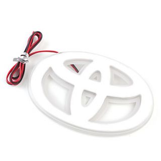 USD $ 16.86   Red Light LED Car Badge Light Stiker Car Decoration for