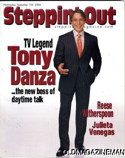Tony Danza Steppin Out September 2004 Julieta Venegas
