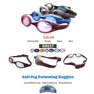 USD $ 10.99   Unisex SM217 Anti Fog Plating Swimming Goggles,