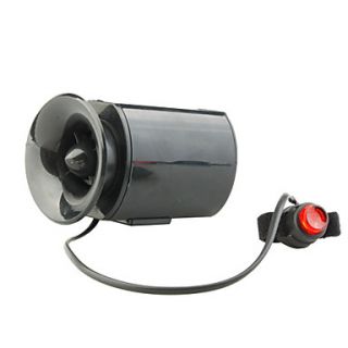 Elektronisches Fahrrad Horn mit Blinklicht und Halterung (120dB