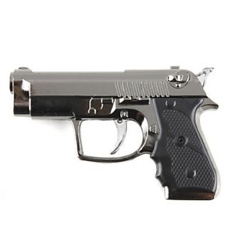 USD $ 3.59   Pistol Shaped Windproof Lighter with White Light