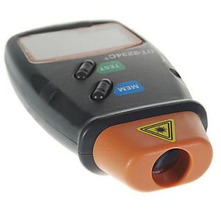 laser contagiri digitale con custodia (2,5 range ~ 99999.9rpm / 0,1