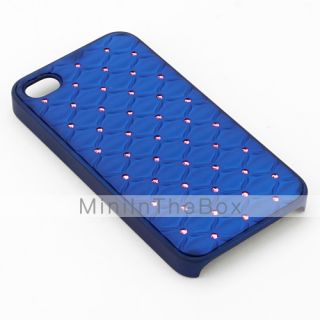 USD $ 5.69   Mesh Style Protective Case with Diamond for iPhone 4 and