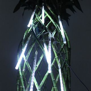 20cm Festival Dekor Hvit LED Meteor Rain Lights for Christmas Party (8