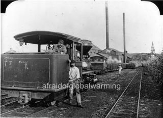 Photo 1895 Railroad Kahului to Wailuku Maui Hawaii