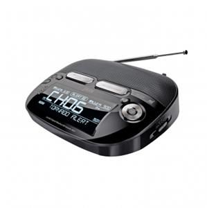 New JWIN JXM133 Weather Band Dual Alarm Clock Radio