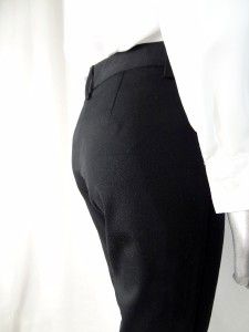 Womens Karen Kane Sz 6 Made in USA Black Stretch Pants $92