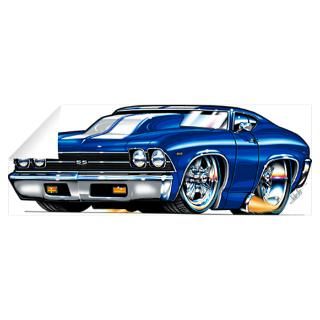 Wall Art  Wall Decals  1969 Chevrolet Chevelle Wall