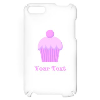 Bakes Gifts  Bakes iPod touch cases  Pink Cupcake with Custom