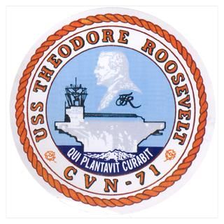 USS Theodore Roosevelt CVN 71 US Navy Ship Large P Poster