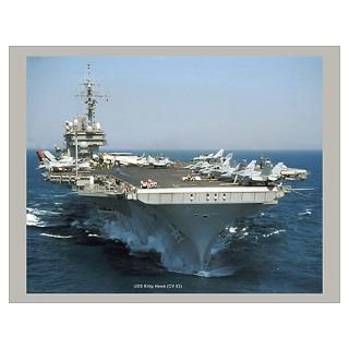 USS Kitty Hawk (CV 63) Poster