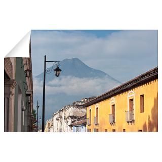 Street in La Antigua Guatemala, Antigua Guatemala, Wall Decal