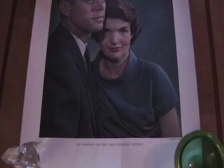President Mrs John Fitzgerald Kennedy JFK Karsh Poster