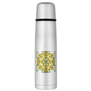 Eclectic Flower 137 Large Thermos Bottle Large Thermosreg;