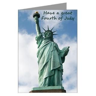 BLANK American flag Cards / July 4th Invitations by bestofamerica