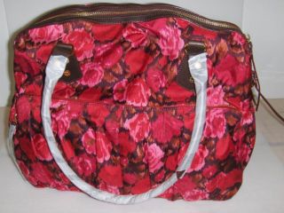 MZ Wallace Kate Diaper Bag in Rose Print New