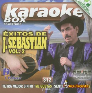 Karaoke Box KBO 312 Joan Sebastian Spanish CDG