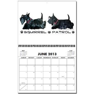 Scottie Calendar 2013 Wall Calendar by TailEnd