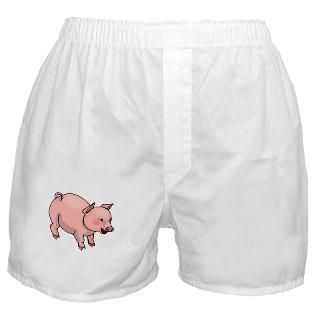 2007 Gifts  2007 Underwear & Panties  Cute Piggy Boxer Shorts