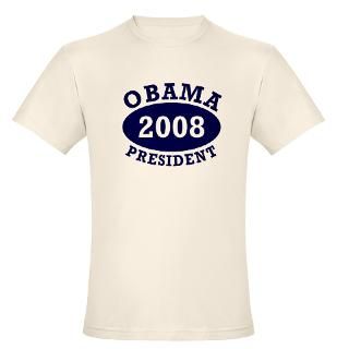 Obama 2008 President Organic Shirt